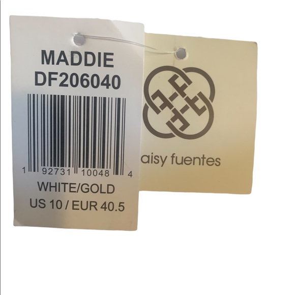 Daisy fuentes white/ Rosegold metalíc bling snickers - Picture 5 of 7